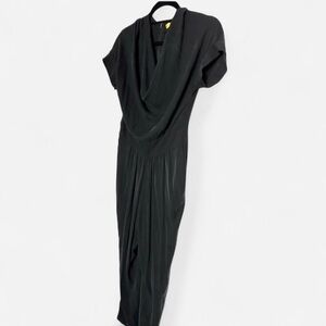 Catherine Malandrino Silk Drape Jumpsuit, Size 4